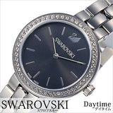 Buy Shop Swarovski Daytime Rhinestone Grey Dial Silver Steel Strap Watch for Women - 5213681 USA Online