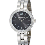 Buy Shop Swarovski Daytime Rhinestone Grey Dial Silver Steel Strap Watch for Women - 5213681 USA Online