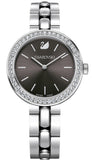 Buy Shop Swarovski Daytime Rhinestone Grey Dial Silver Steel Strap Watch for Women - 5213681 USA Online