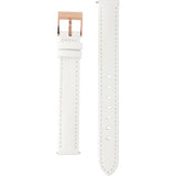 Buy Shop Swarovski Octea Nova Quartz White Dial White Leather Strap Watch for Women - 5295337 USA Online