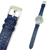 Buy Shop Swarovski Era Journey Blue Dial Blue Leather Strap Watch for Women - 5479239 USA Online