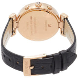 Buy Shop Swarovski Era Journey Chronograph Black Dial Black Leather Strap Watch for Women - 5295320 USA Online