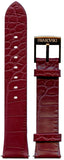 Buy Shop Swarovski Era Journey Red Dial Red Leather Strap Watch for Women - 5416701 USA Online
