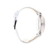 Buy Shop Swarovski Era Journey Silver Dial White Leather Strap Watch for Women - 5295346 USA Online