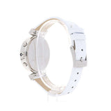 Buy Shop Swarovski Era Journey Silver Dial White Leather Strap Watch for Women - 5295346 USA Online