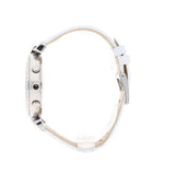 Buy Shop Swarovski Era Journey Silver Dial White Leather Strap Watch for Women - 5295346 USA Online