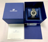 Buy Shop Swarovski Lovely Crystal Black Dial Silver Steel Strap Watch for Women - 1160305 USA Online