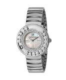 Buy Shop Swarovski Lovely Crystal Mother of Pearl Dial Silver Steel Strap Watch for Women - 1160307 USA Online