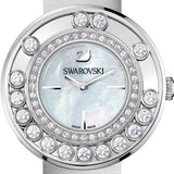 Buy Shop Swarovski Lovely Crystal Mother of Pearl Dial Silver Steel Strap Watch for Women - 1160307 USA Online