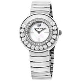 Buy Shop Swarovski Lovely Crystal Mother of Pearl Dial Silver Steel Strap Watch for Women - 1160307 USA Online