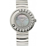 Buy Shop Swarovski Lovely Crystal Mother of Pearl Dial Silver Steel Strap Watch for Women - 1160307 USA Online
