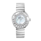 Buy Shop Swarovski Lovely Crystal Mother of Pearl Dial Silver Steel Strap Watch for Women - 1160307 USA Online