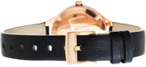Buy Shop Swarovski Lovely Crystals Analog Black Dial Black Leather Strap Watch for Women - 5301877 USA Online