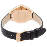 Buy Shop Swarovski Lovely Crystals Analog Black Dial Black Leather Strap Watch for Women - 5301877 USA Online