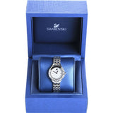 Buy Shop Swarovski Lovely Crystals Mini White Dial Silver Steel Strap Watch for Women - 5242901 USA Online