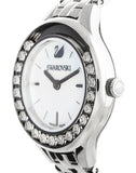 Buy Shop Swarovski Lovely Crystals Mini White Dial Silver Steel Strap Watch for Women - 5242901 USA Online