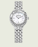 Buy Shop Swarovski Lovely Crystals Mini White Dial Silver Steel Strap Watch for Women - 5242901 USA Online