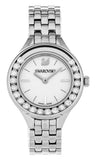 Buy Shop Swarovski Lovely Crystals Mini White Dial Silver Steel Strap Watch for Women - 5242901 USA Online