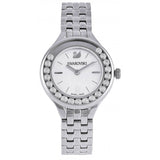 Buy Shop Swarovski Lovely Crystals Mini White Dial Silver Steel Strap Watch for Women - 5242901 USA Online