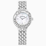Buy Shop Swarovski Lovely Crystals Mini White Dial Silver Steel Strap Watch for Women - 5242901 USA Online