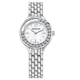 Buy Shop Swarovski Lovely Crystals Mini White Dial Silver Steel Strap Watch for Women - 5242901 USA Online