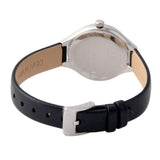 Buy Shop Swarovski Lovely Crystals Mother of Pearl Black Dial Black Leather Strap Watch for Women - 5242898 USA Online