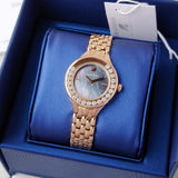 Buy Shop Swarovski Lovely Crystals Mother of Pearl Dial Rose Gold Steel Strap Watch for Women - 5261496 USA Online