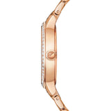 Buy Shop Swarovski Lovely Crystals Mother of Pearl Dial Rose Gold Steel Strap Watch for Women - 5261496 USA Online