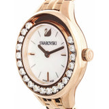 Buy Shop Swarovski Lovely Crystals Mother of Pearl Dial Rose Gold Steel Strap Watch for Women - 5261496 USA Online