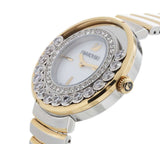 Buy Shop Swarovski Lovely Crystals Mother of Pearl Dial Two Tone Steel Strap Watch for Women - 1187022 USA Online