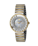 Buy Shop Swarovski Lovely Crystals Mother of Pearl Dial Two Tone Steel Strap Watch for Women - 1187022 USA Online