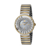 Buy Shop Swarovski Lovely Crystals Mother of Pearl Dial Two Tone Steel Strap Watch for Women - 1187022 USA Online