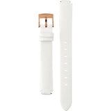 Buy Shop Swarovski Lovely Crystals Mother of Pearl Dial White Leather Strap Watch for Women - 5242904 USA Online