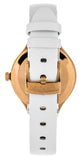 Buy Shop Swarovski Lovely Crystals Mother of Pearl Dial White Leather Strap Watch for Women - 5242904 USA Online