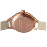 Buy Shop Swarovski Lovely Crystals Mother of Pearl Dial White Leather Strap Watch for Women - 5242904 USA Online