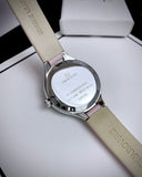 Buy Shop Swarovski Lovely Crystals Silver Dial Pink Leather Strap Watch for Women - 5261493 USA Online