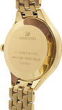 Buy Shop Swarovski Lovely Crystals White Dial Gold Steel Strap Watch for Women - 5242895 USA Online