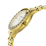 Buy Shop Swarovski Lovely Crystals White Dial Gold Steel Strap Watch for Women - 5242895 USA Online