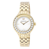 Buy Shop Swarovski Lovely Crystals White Dial Gold Steel Strap Watch for Women - 5242895 USA Online