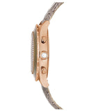 Buy Shop Swarovski Octea Chrono Grey Dial Grey Leather Strap Watch for Women - 5671153 USA Online