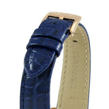 Buy Shop Swarovski Octea Lux Blue Dial Blue Leather Strap Watch for Women - 5414413 USA Online