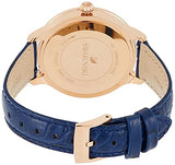 Buy Shop Swarovski Octea Lux Blue Dial Blue Leather Strap Watch for Women - 5414413 USA Online