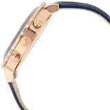 Buy Shop Swarovski Octea Lux Chrono Blue Dial Blue Leather Strap Watch for Women - 5563480 USA Online