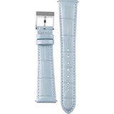 Buy Shop Swarovski Octea Lux Chrono Blue Dial Blue Leather Strap Watch for Women - 5580600 USA Online