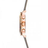 Buy Shop Swarovski Octea Lux Chrono Grey Dial Grey Leather Strap Watch for Women - 5452495 USA Online