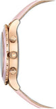 Buy Shop Swarovski Octea Lux Chrono Pink Dial Pink Leather Strap Watch for Women - 5452501 USA Online