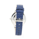 Buy Shop Swarovski Octea Lux Moon Crystal Blue Dial Blue Leather Strap Watch for Women - 5516305 USA Online