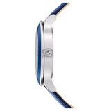 Buy Shop Swarovski Octea Lux Moon Crystal Blue Dial Blue Leather Strap Watch for Women - 5516305 USA Online