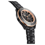 Buy Shop Swarovski Octea Lux Sport Black Dial Black Steel Strap Unisex Watch - 5610472 USA Online