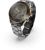 Buy Shop Swarovski Octea Lux Sport Black Dial Black Steel Strap Unisex Watch - 5610472 USA Online